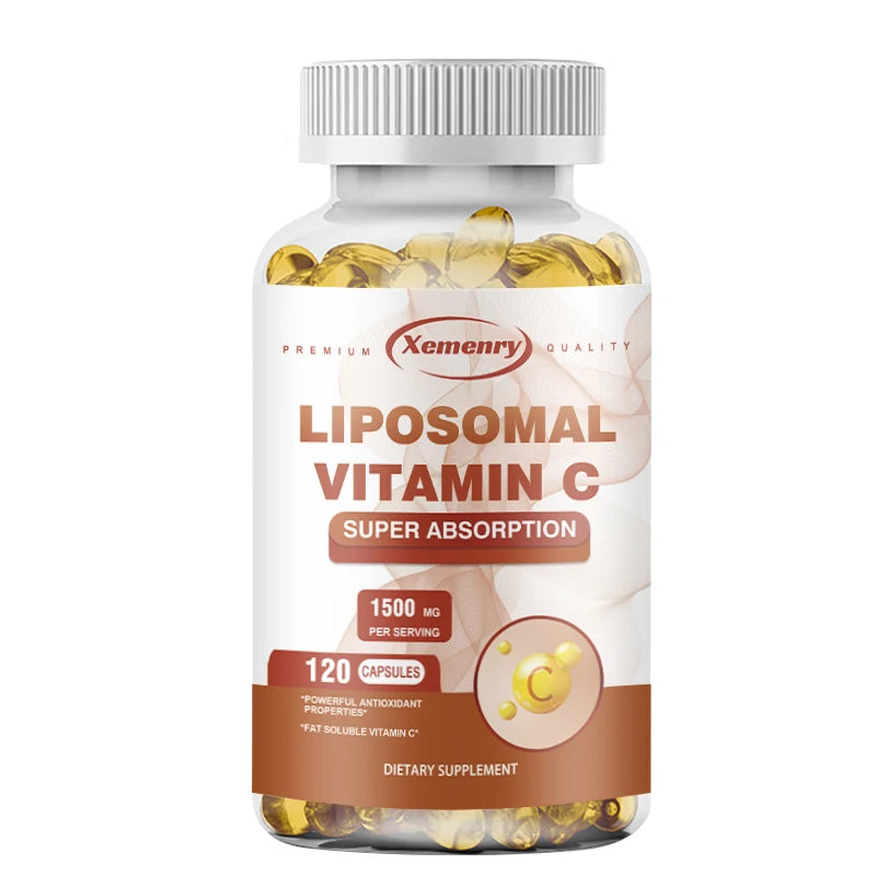 Liposomal Vitamin C – Immunity & Collagen Support – 120 Caps