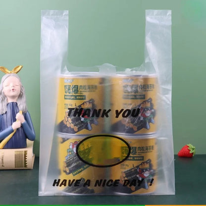 Plastic Carry-Out Bags (50 PCS)