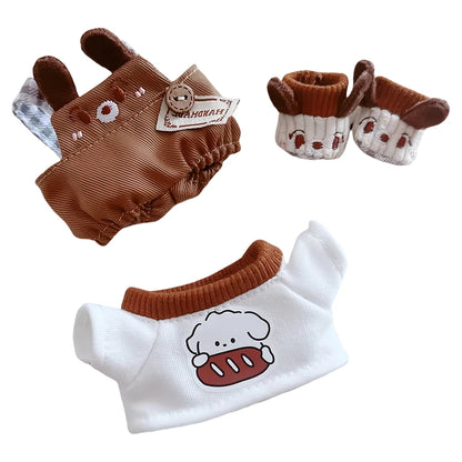 Labubu 17cm Doll Clothes Set