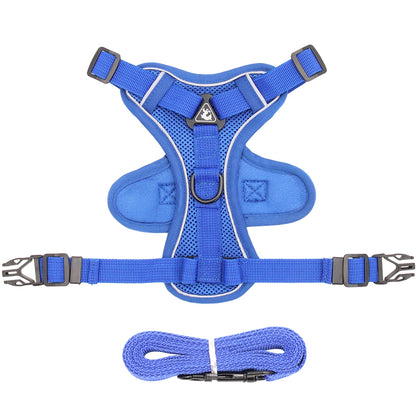 Adjustable No-Pull Mesh Dog Harness
