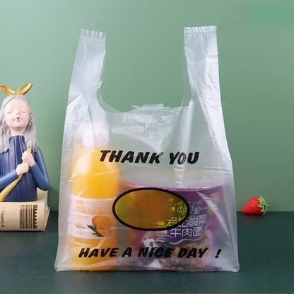 Plastic Carry-Out Bags (50 PCS)
