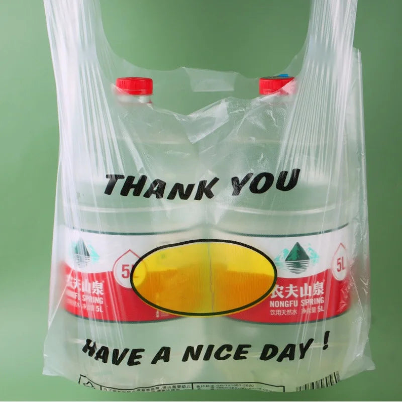 Plastic Carry-Out Bags (50 PCS)