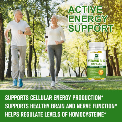 BEWORTHS VB12 1000mcg – Energy & Brain – 120 Caps