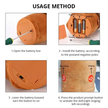 Dancing Cactus Plush Toy