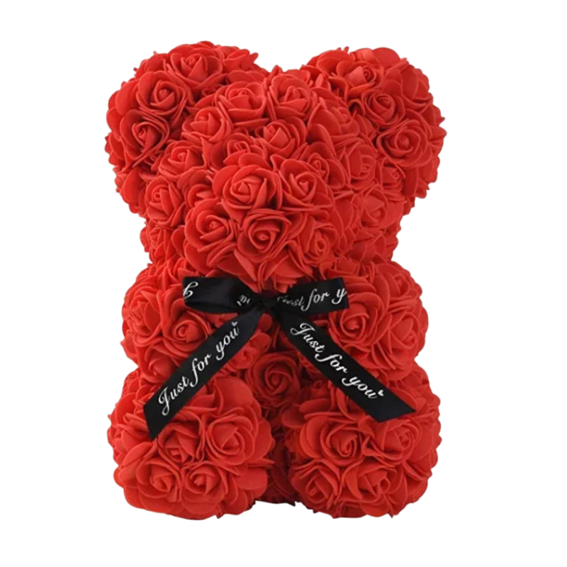 Eternal Rose Teddy Bear